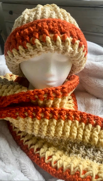 Skully & Scarf set